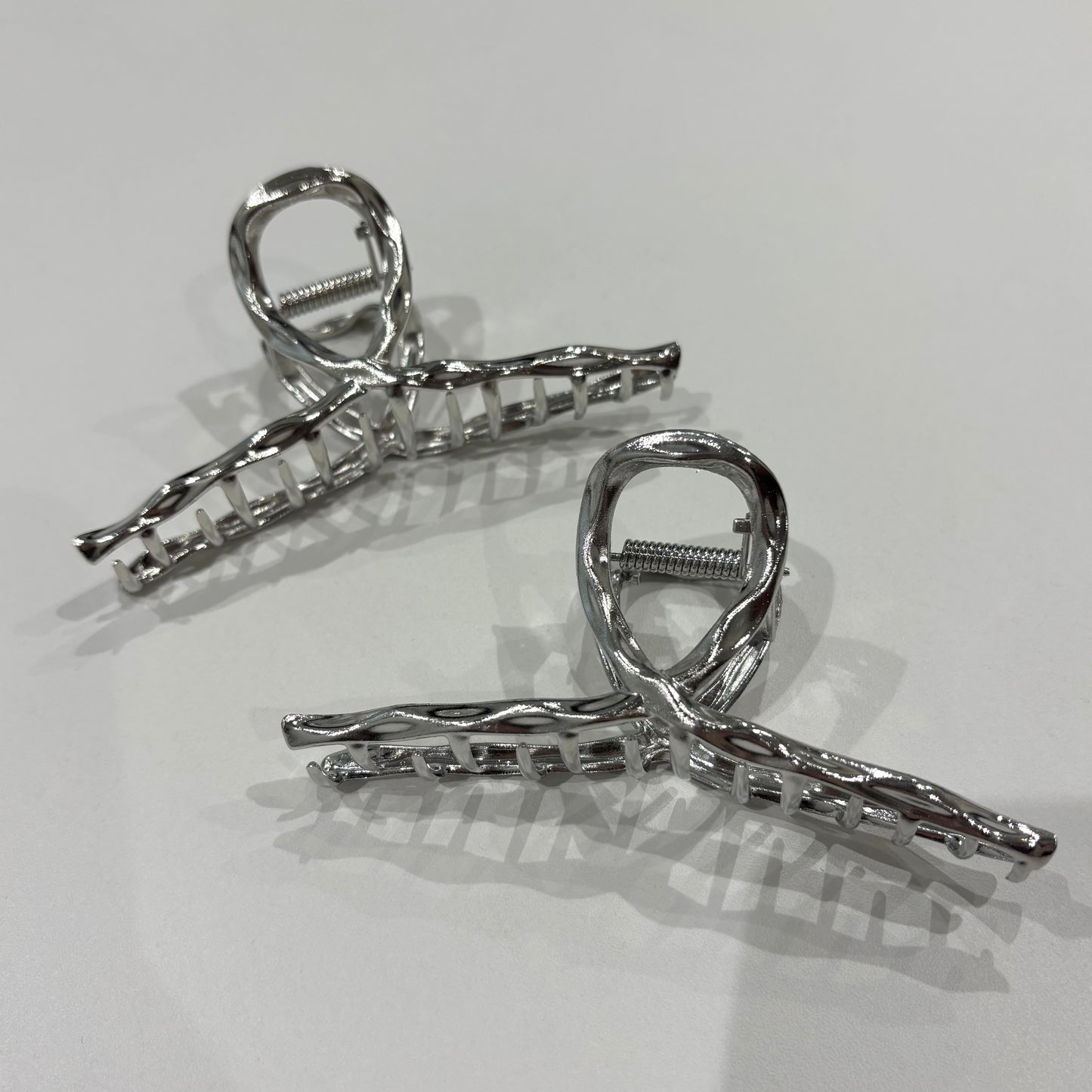 シルバーヘアクリップ