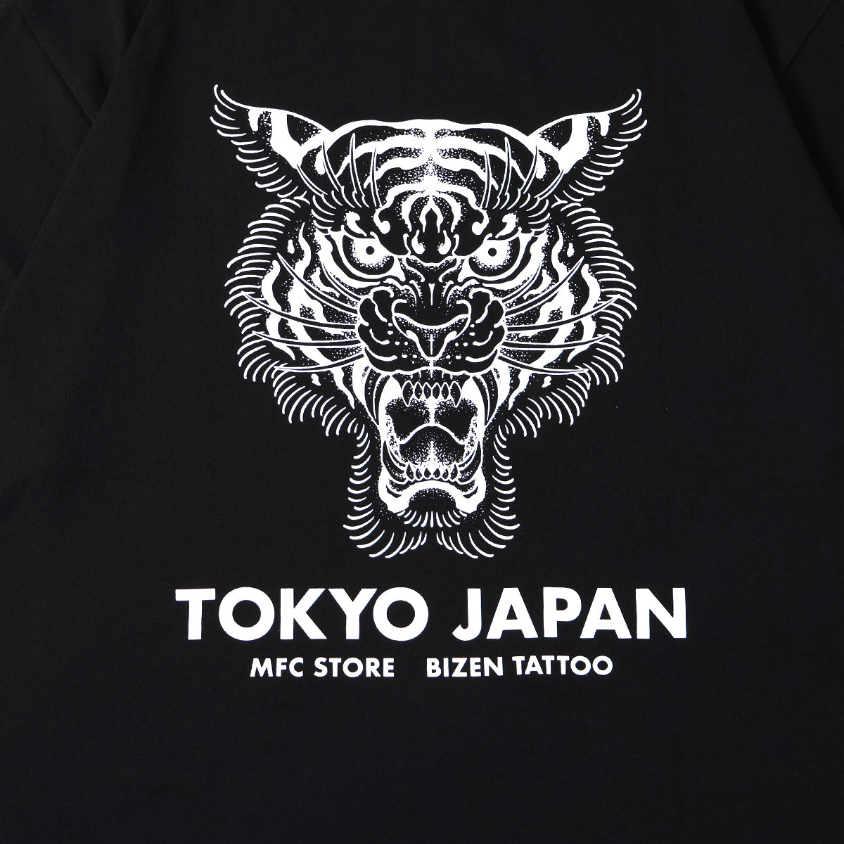 彫師美漸-BIZEN x MFC STORE TIGER TYO S/S TEE
