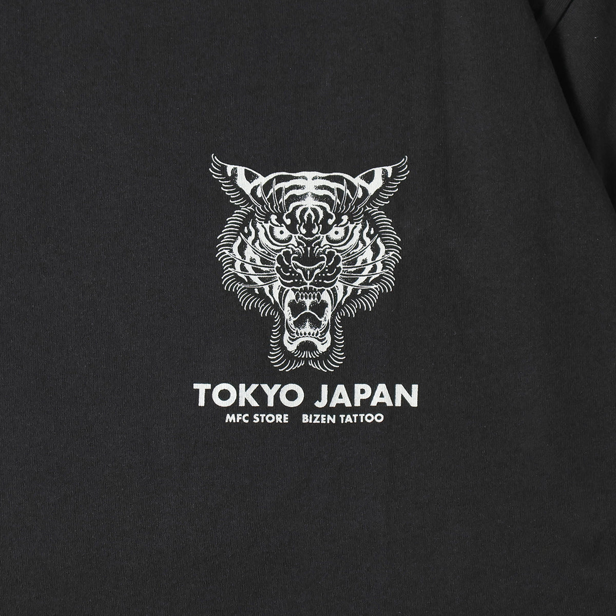 彫師美漸-BIZEN x MFC STORE TIGER TYO S/S TEE