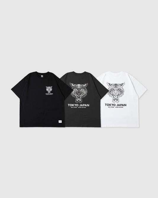 彫師美漸-BIZEN x MFC STORE TIGER TYO S/S TEE
