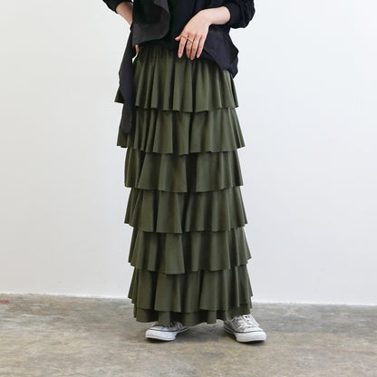 とろみティアードスカート [SEVENDAYS]