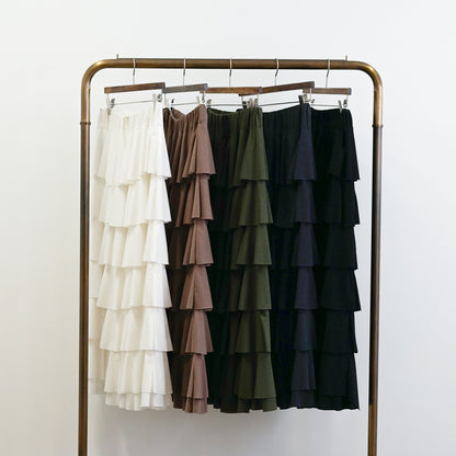 とろみティアードスカート [SEVENDAYS]