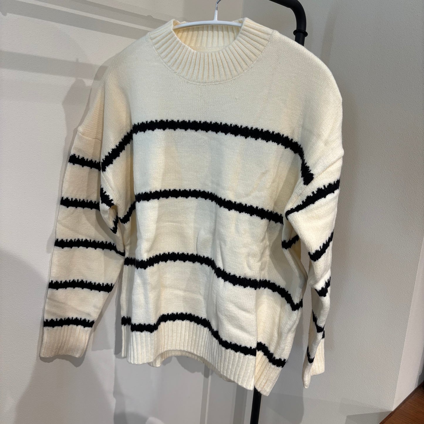 ストライプセーター