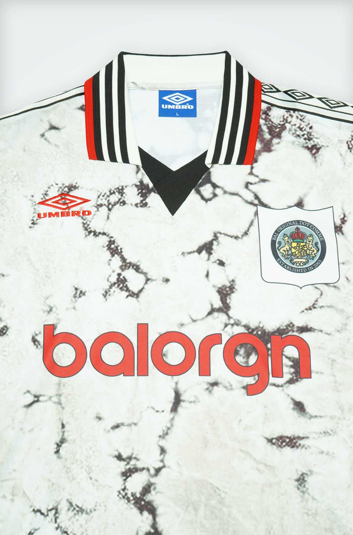 UMBRO x BAL ロングスリーブサッカージャージ "ホワイト"
