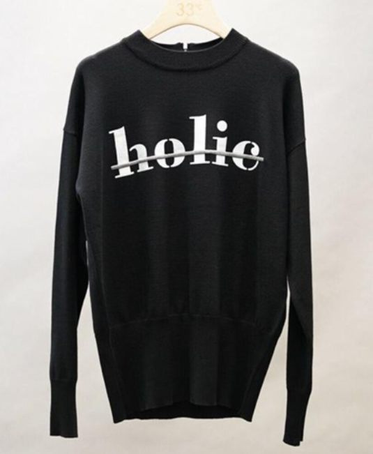 Libre箔ロゴハイゲージニット [33℃]