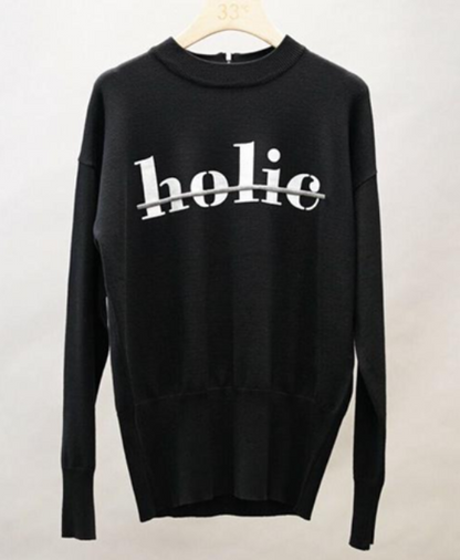 Libre箔ロゴハイゲージニット [33℃]