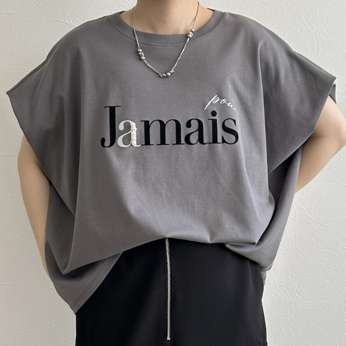 バイカラーロゴ  パールボックスTシャツ
