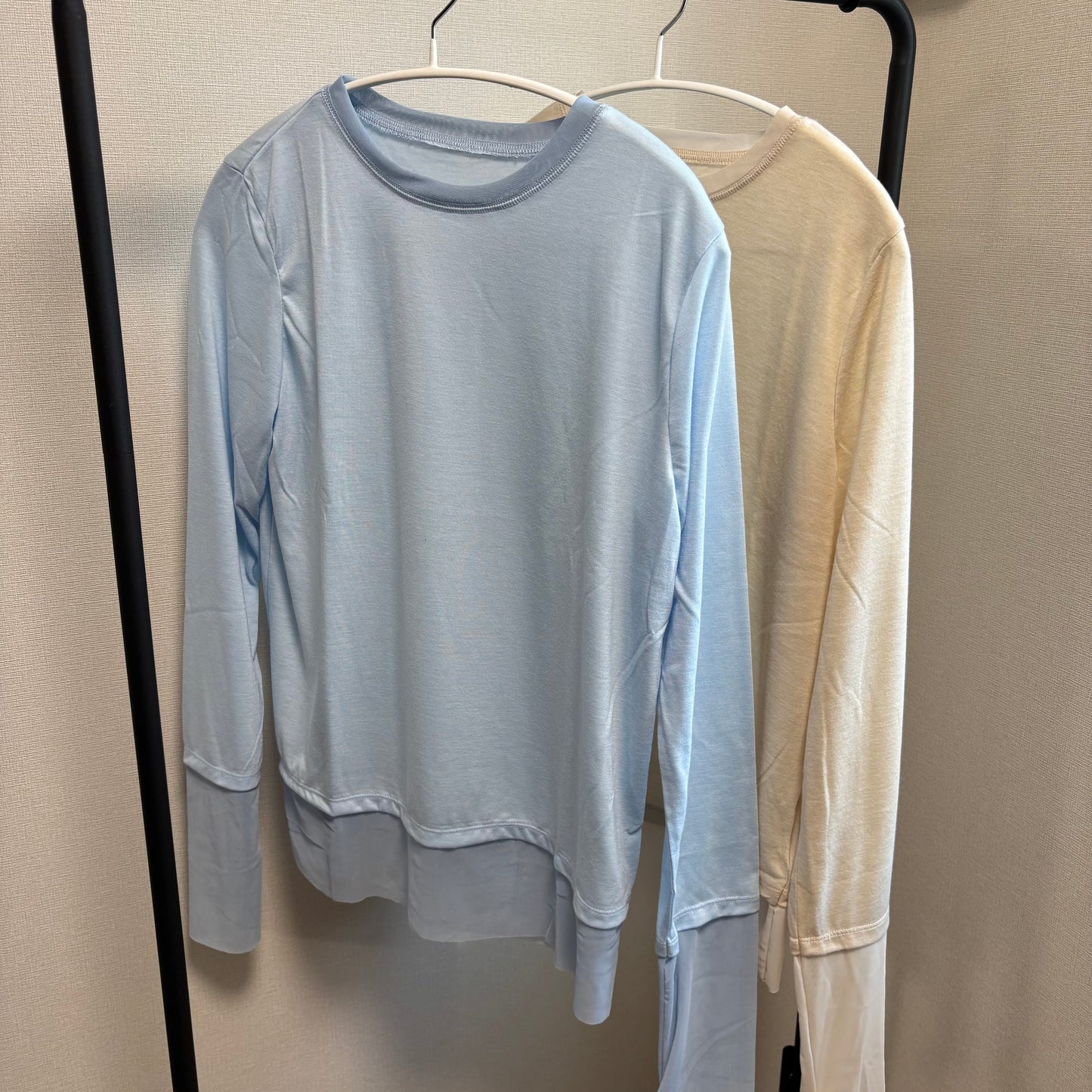 チュールドッキングデザインカットソー [SKYpink]