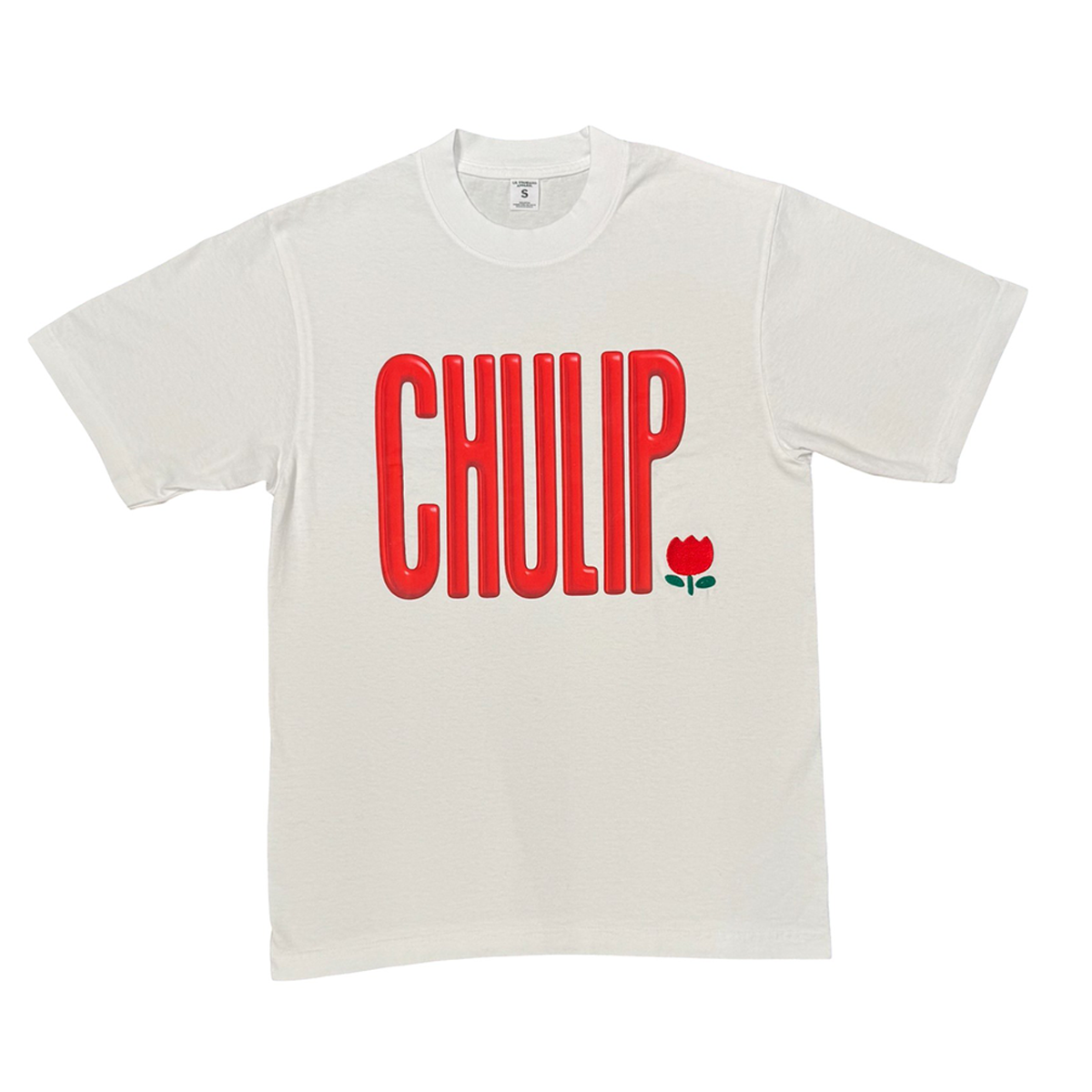 3DグラフィックチューリップTシャツ