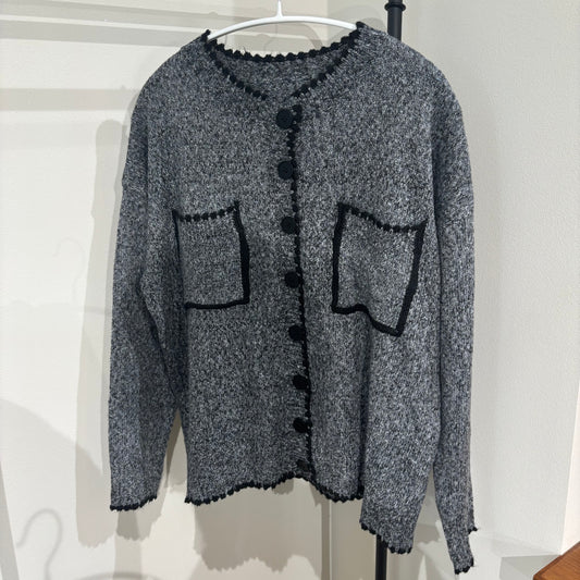 ポケットデザインカーディガン