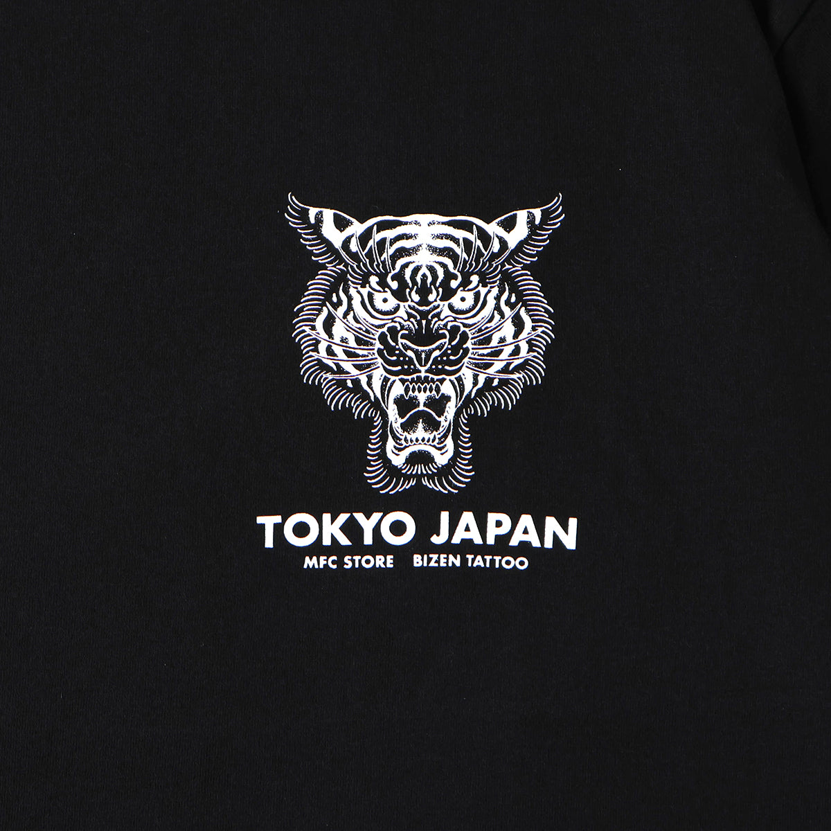 彫師美漸-BIZEN x MFC STORE TIGER TYO S/S TEE