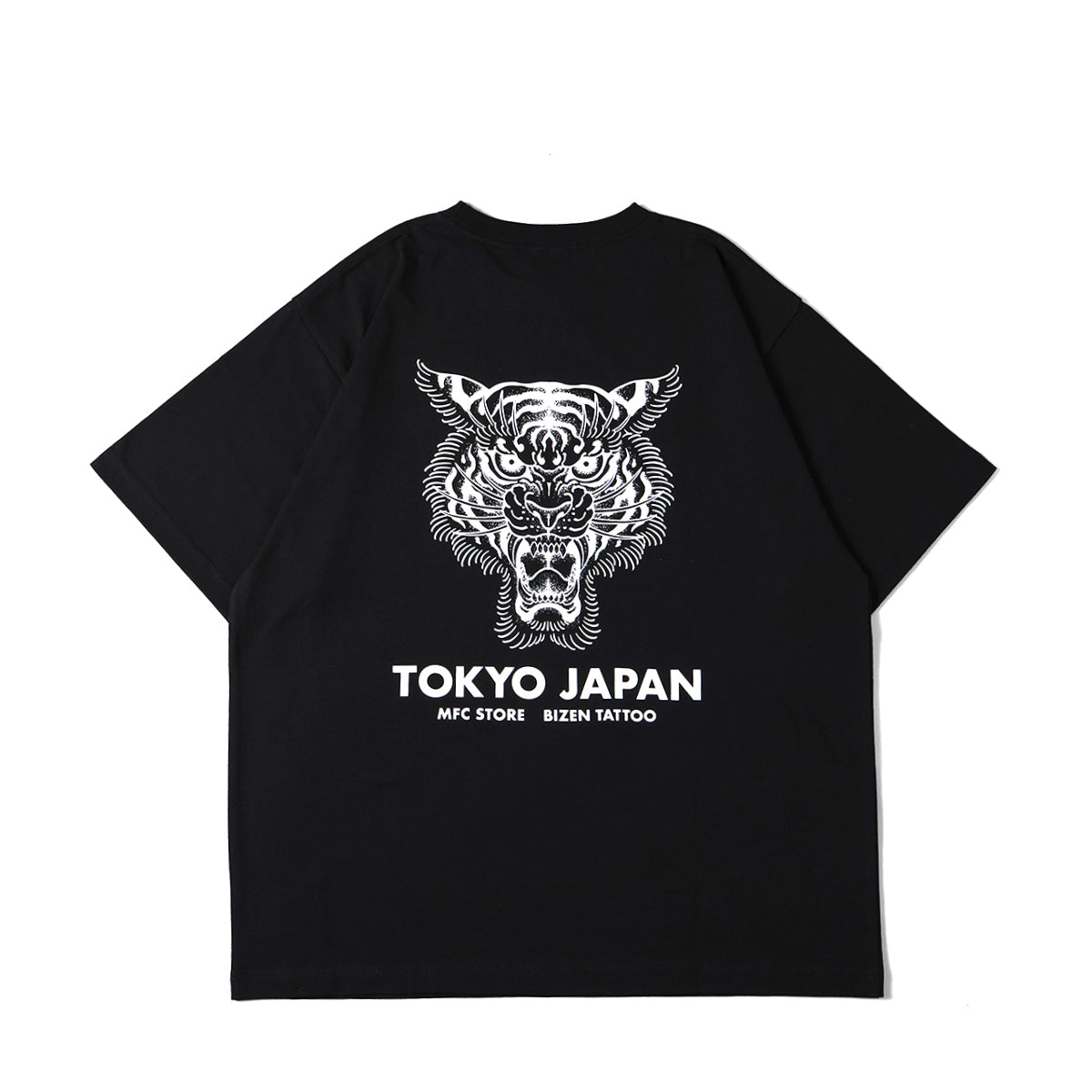 彫師美漸-BIZEN x MFC STORE TIGER TYO S/S TEE