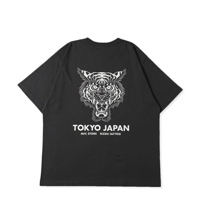 彫師美漸-BIZEN x MFC STORE TIGER TYO S/S TEE