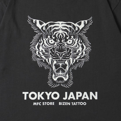 彫師美漸-BIZEN x MFC STORE TIGER TYO S/S TEE