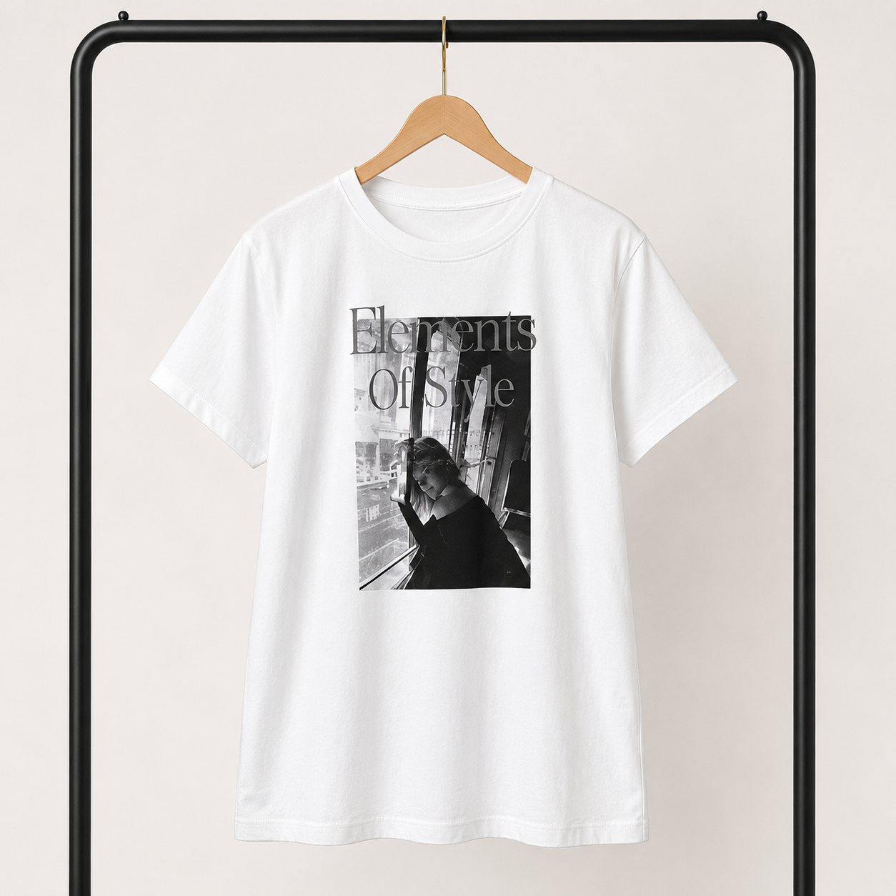 フォトプリントロゴTシャツ