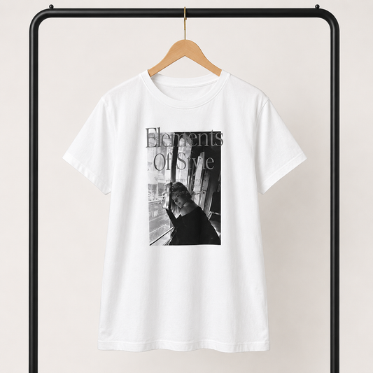 フォトプリントロゴTシャツ