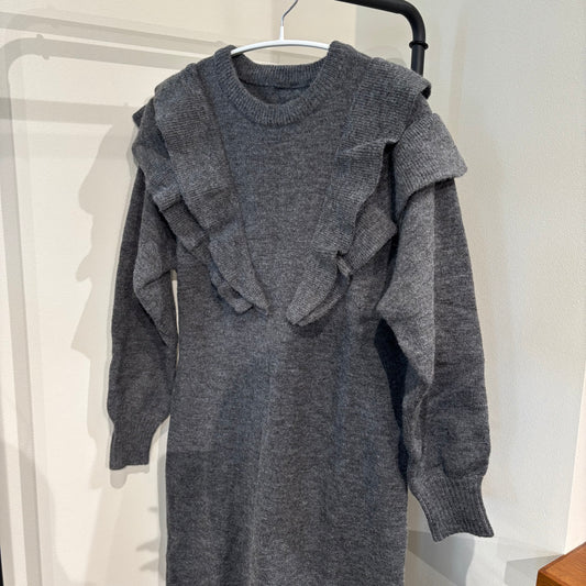 レイヤードフリルワンピース