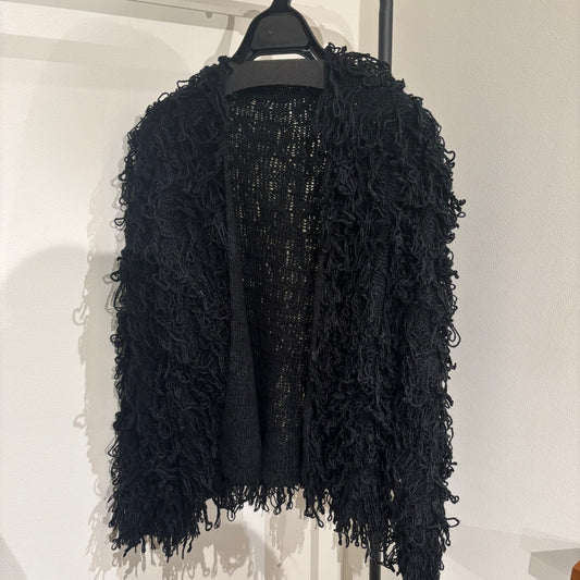 コイルニットカーディガン