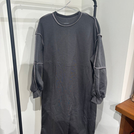 ルーズスウェットワンピース
