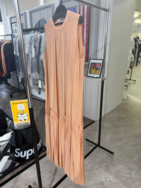 クラッシーノースリーブワンピース [MICALLE MICALLE]