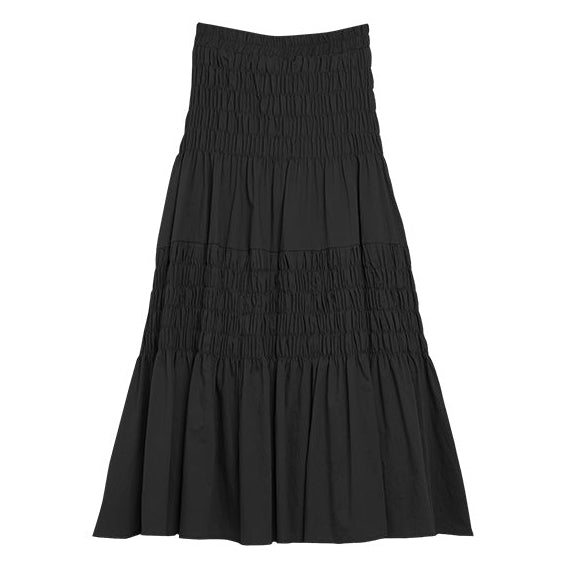 ナチュラルシャーリングスカート [MICALLE MICALLE]