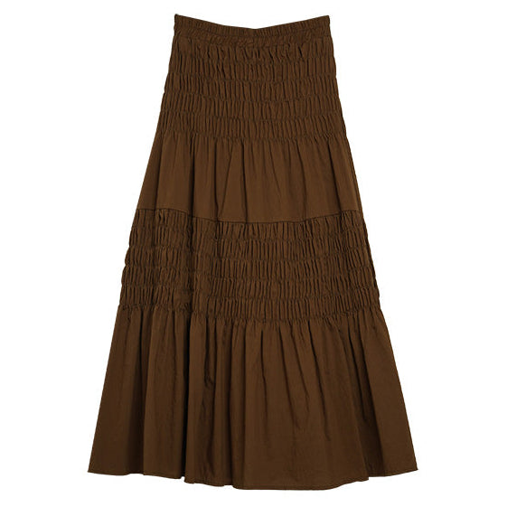 ナチュラルシャーリングスカート [MICALLE MICALLE]