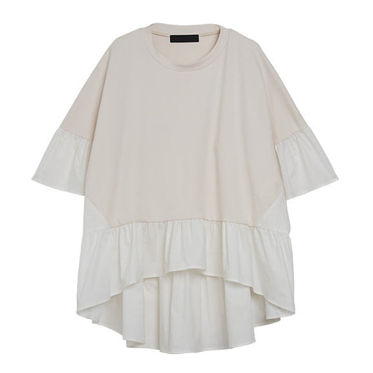 ドッキングフレアトップス[MICALLE MICALLE]