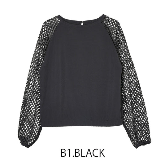 メッシュロングTシャツ [MICALLE MICALLE]
