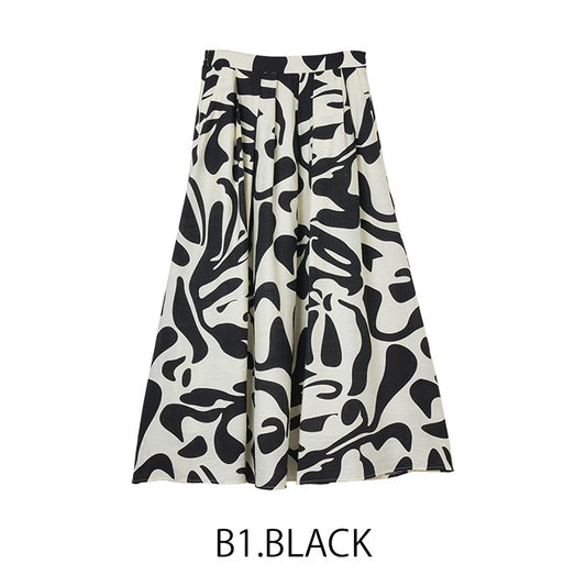 モダンロングスカート [MICALLE MICALLE]