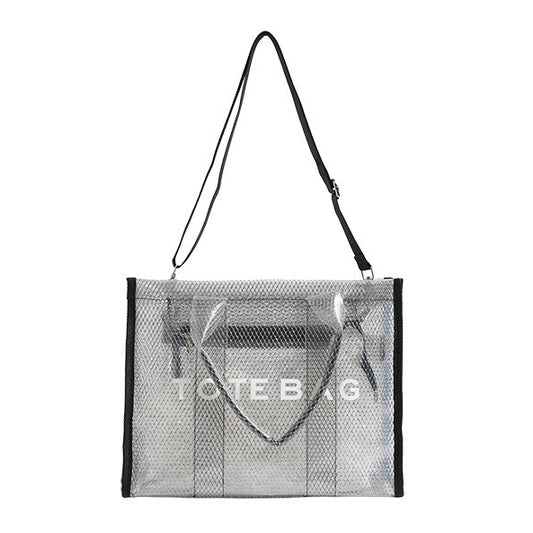 メッシュクリア 2WAYトートバッグ[MICALLE MICALLE]