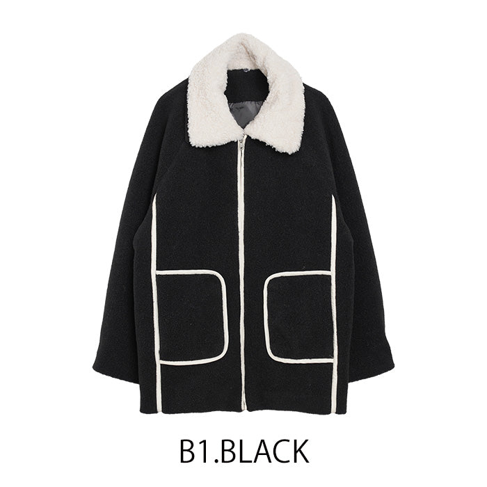 ラインボアコート  [MICALLE MICALLE]