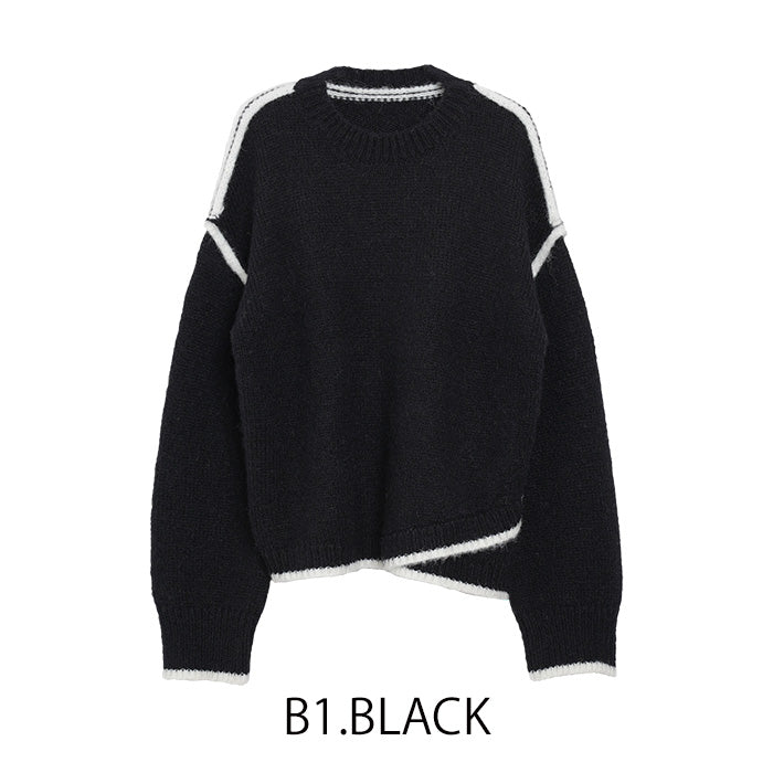 ラインニット  [MICALLE MICALLE]