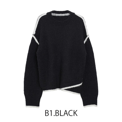 ラインニット  [MICALLE MICALLE]