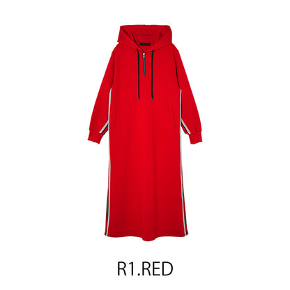 ラインスウェットワンピース [MICALLE MICALLE]