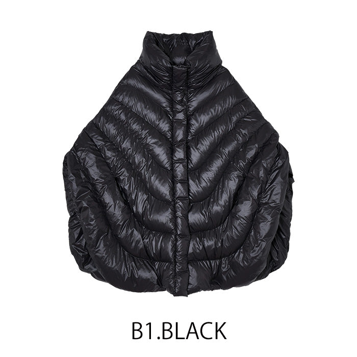 ポンチョダウン [MICALLE MICALLE]