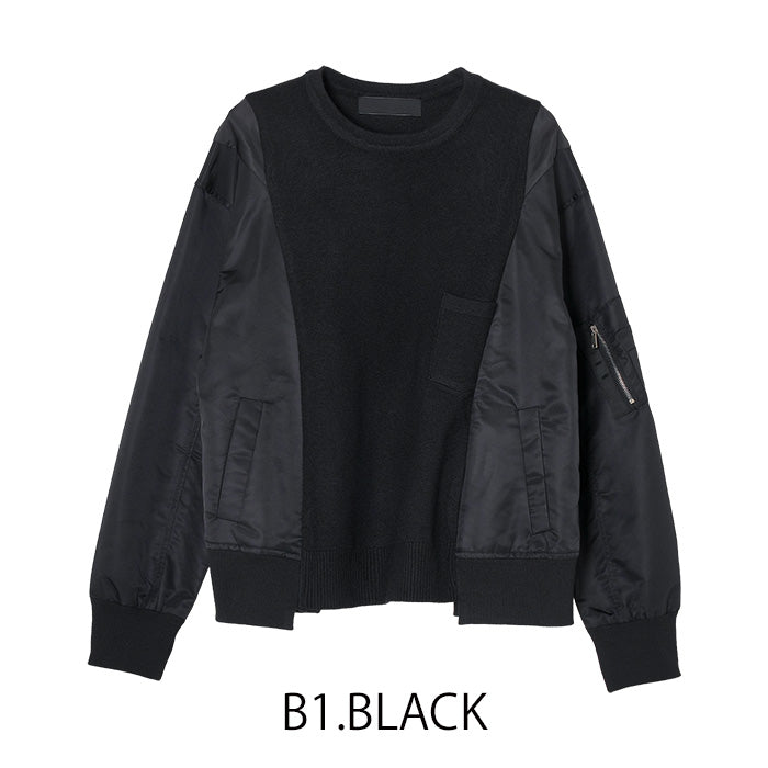 ミリタリースウェット [MICALLE MICALLE]