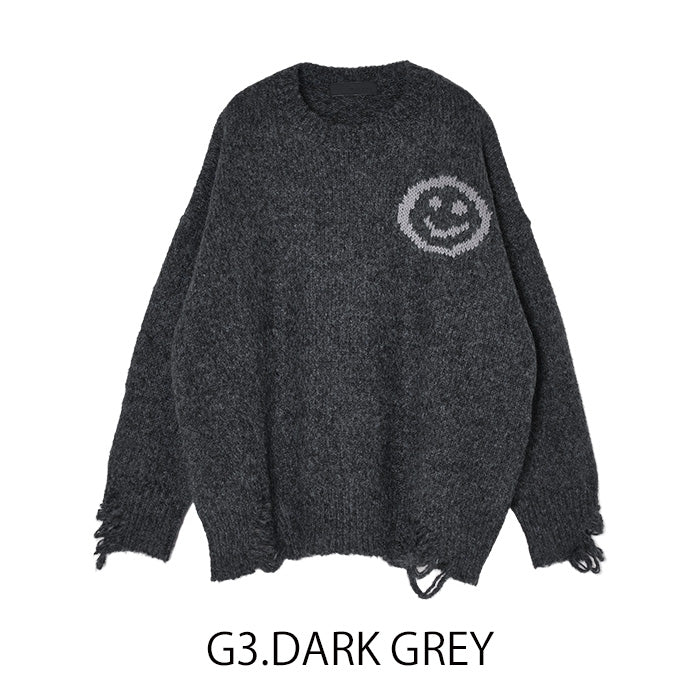 ニコちゃんニット [MICALLE MICALLE]