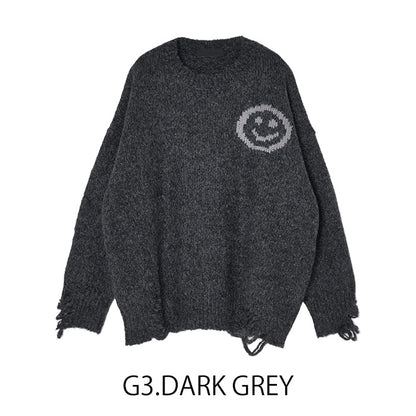 ニコちゃんニット [MICALLE MICALLE]