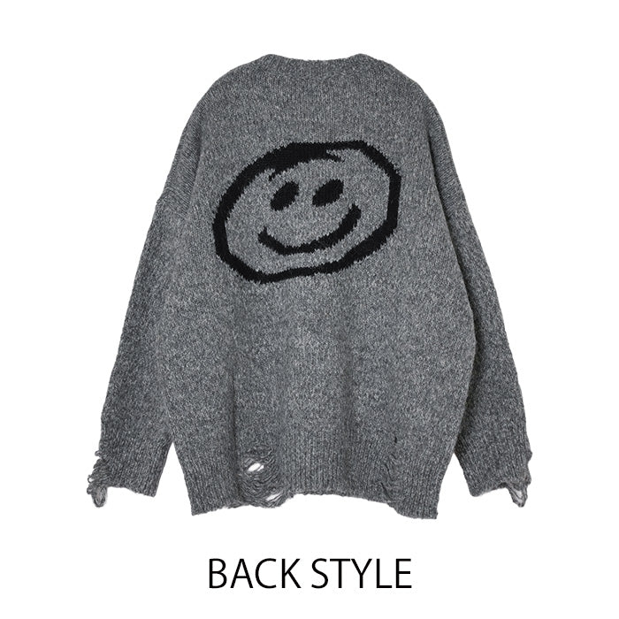 ニコちゃんニット [MICALLE MICALLE]