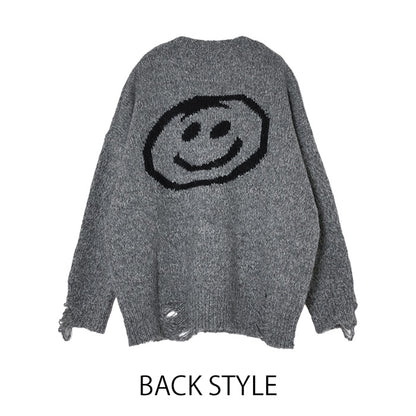 ニコちゃんニット [MICALLE MICALLE]