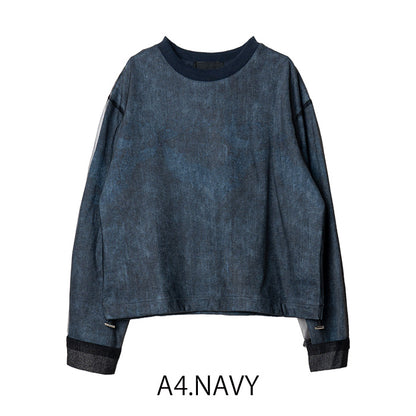 ドロスト付きトレーナー [MICALLE MICALLE]