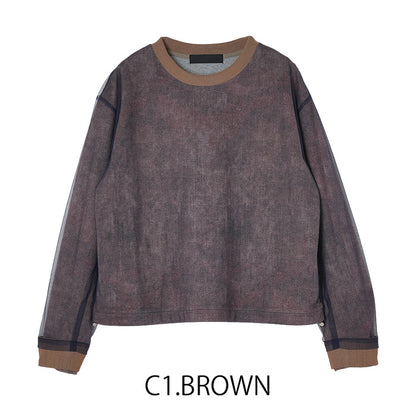 ドロスト付きトレーナー [MICALLE MICALLE]