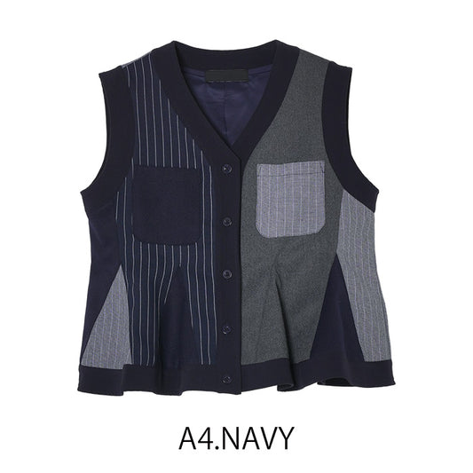 マルチカラーベスト [MICALLE MICALLE]