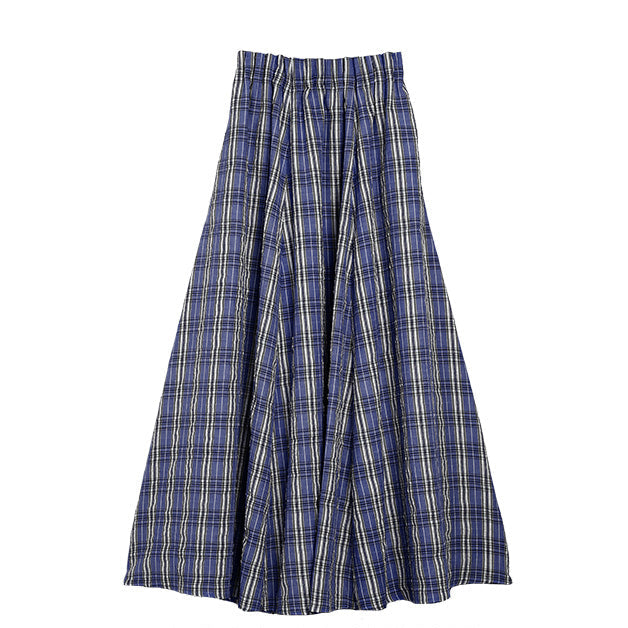 チェックAラインスカート [MICALLE MICALLE]