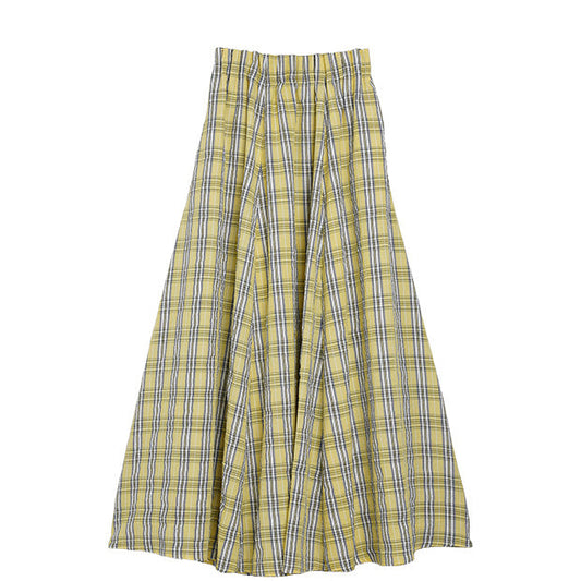 チェックAラインスカート [MICALLE MICALLE]