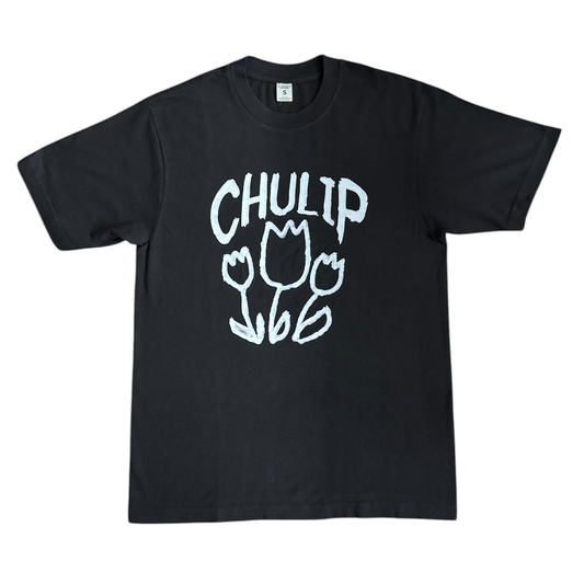 ラフスケッチチューリップTシャツ