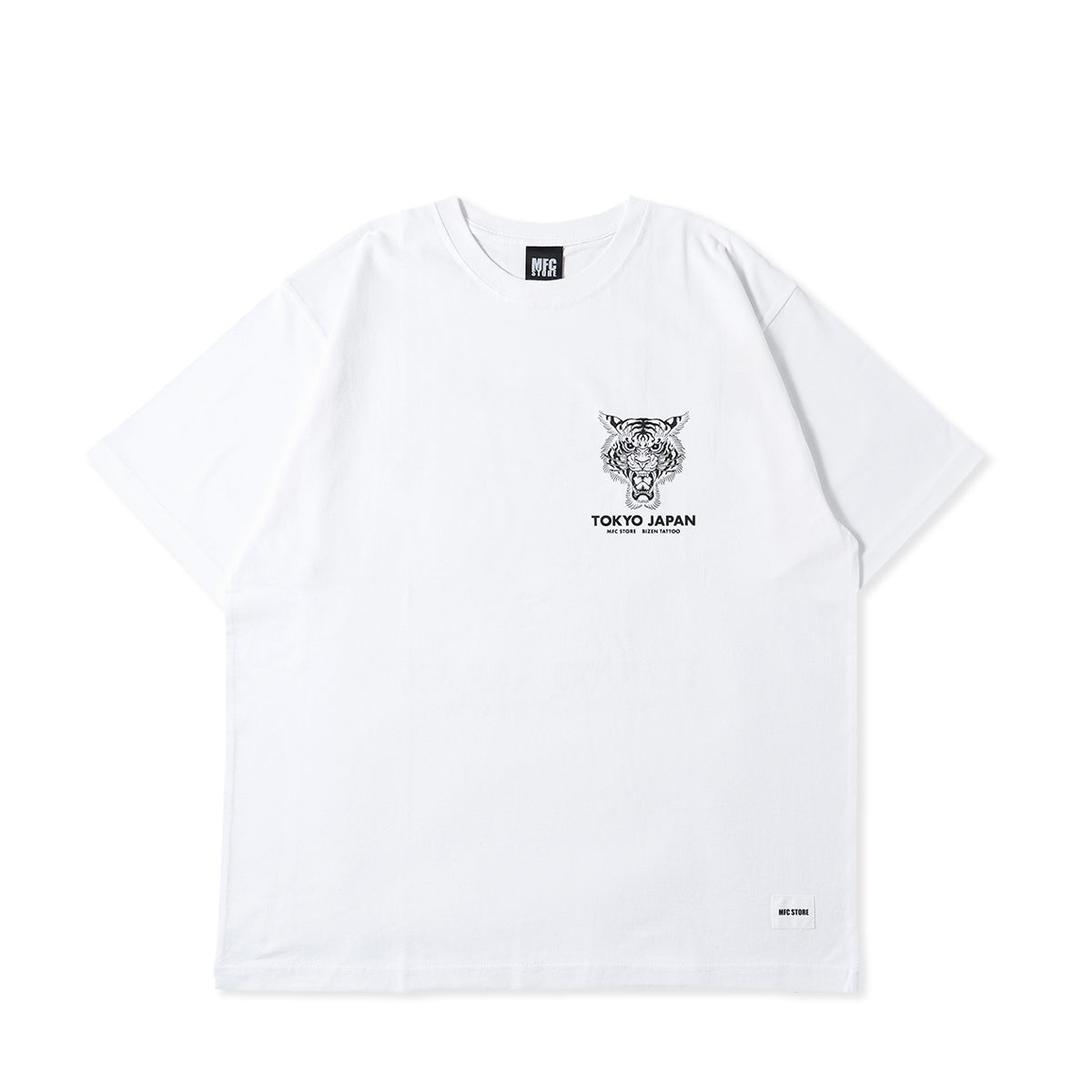 彫師美漸-BIZEN x MFC STORE TIGER TYO S/S TEE