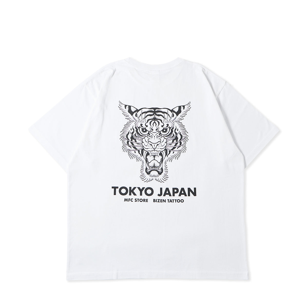 彫師美漸-BIZEN x MFC STORE TIGER TYO S/S TEE